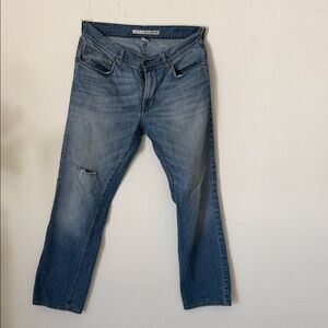DKNY Light Blue Straight-Leg Men's Jeans
